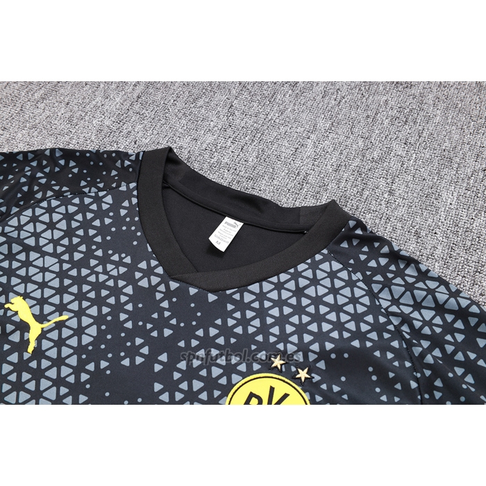 Chandal del Borussia Dortmund Manga Corta 2023-2024 Negro - Pantalon Corto